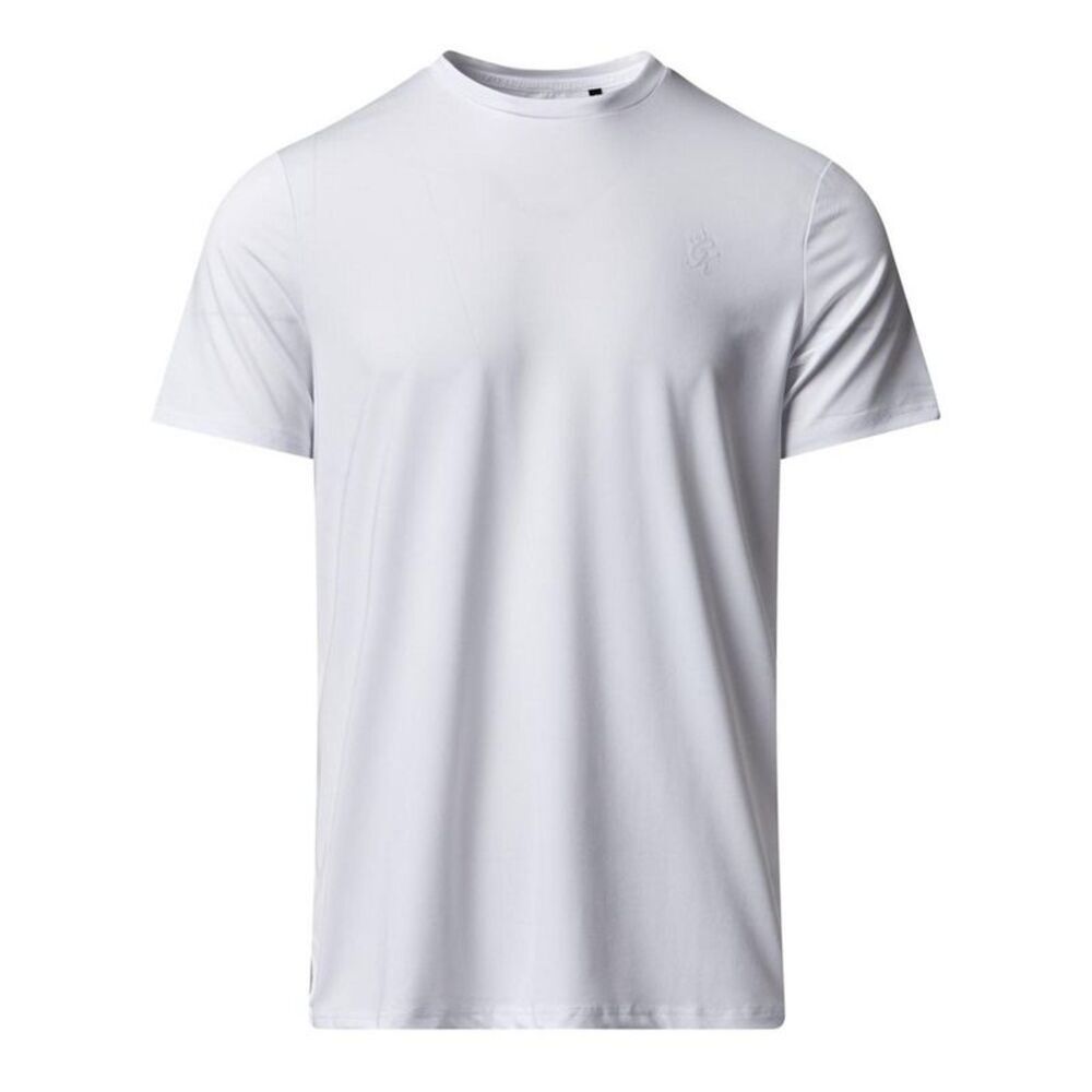 Gym King Mens Victory Performance T-Shirt / White